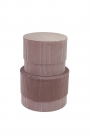 Box velours round