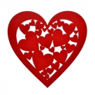 Heart hanging