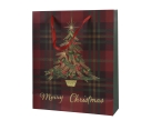 Bag xmas tree tartan