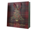 Bag xmas tree tartan