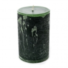 Rustic candle