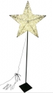 Led star stand black