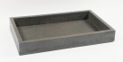 Tray rect. wood