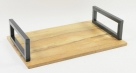 Tray rect. wood