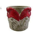 Pot santa ceramic