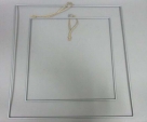 Hanger square metal