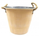 Pot w.handle zinc