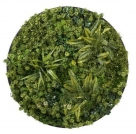 Wall panel round