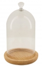 Bell glass w/base