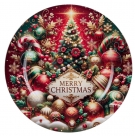 Plate deco xmas tree