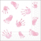 Hands and feets pink