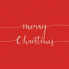 Xmas note red