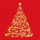 Shining tree red