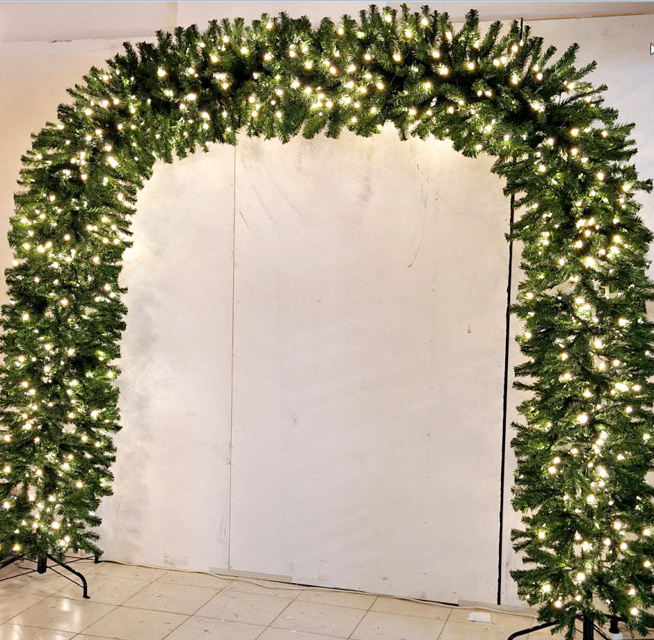 X-mas arch w/900led