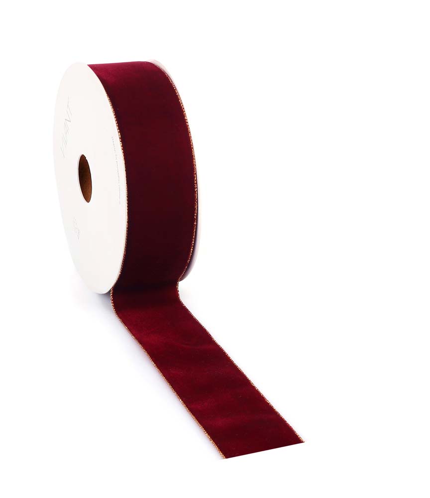 Ribbon velvety gold