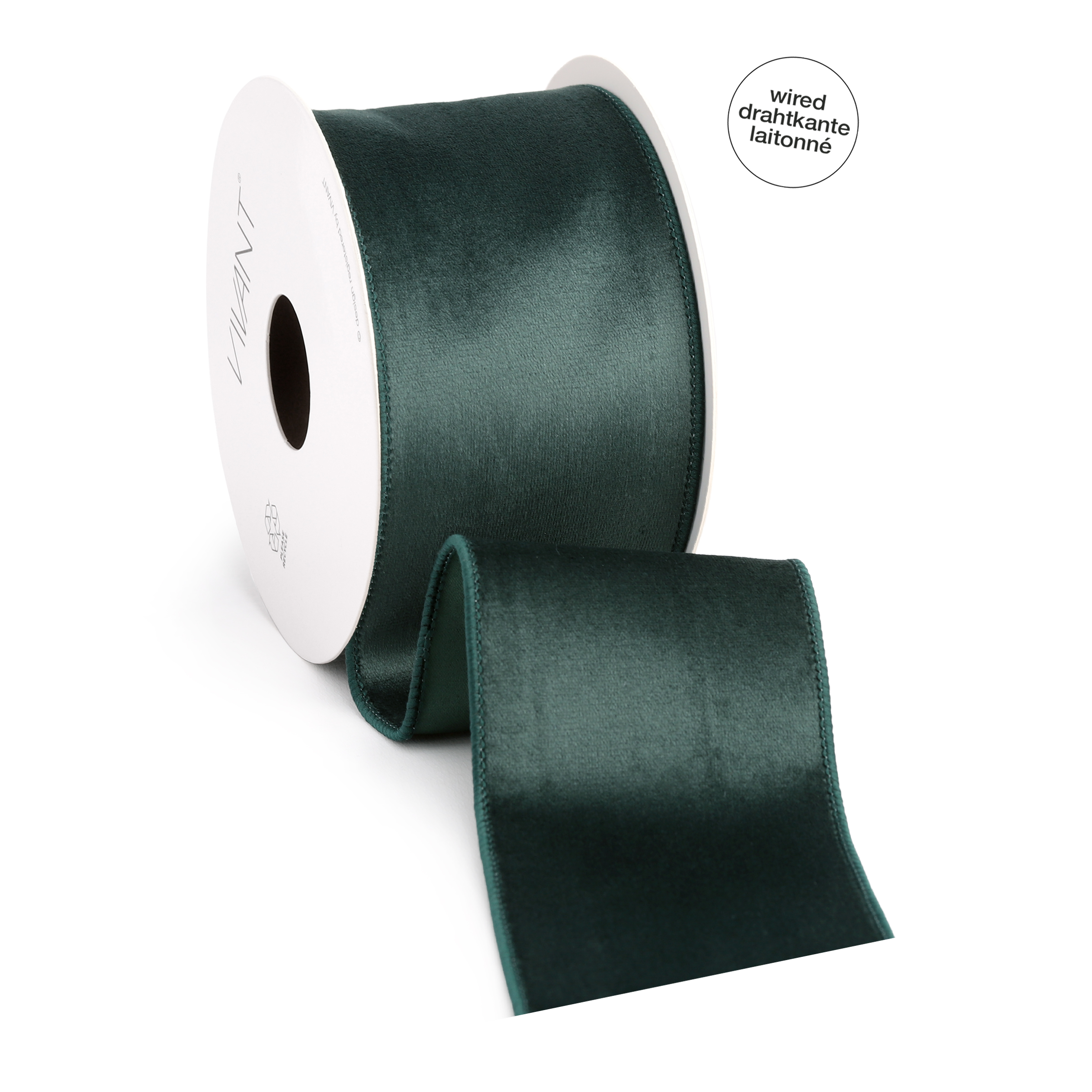 Ribbon wired velvet