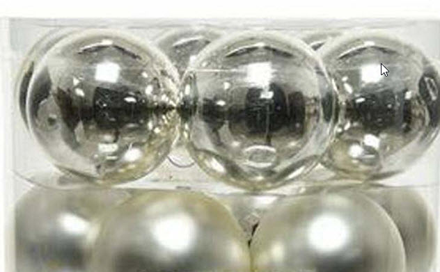 X-mas ball glass
