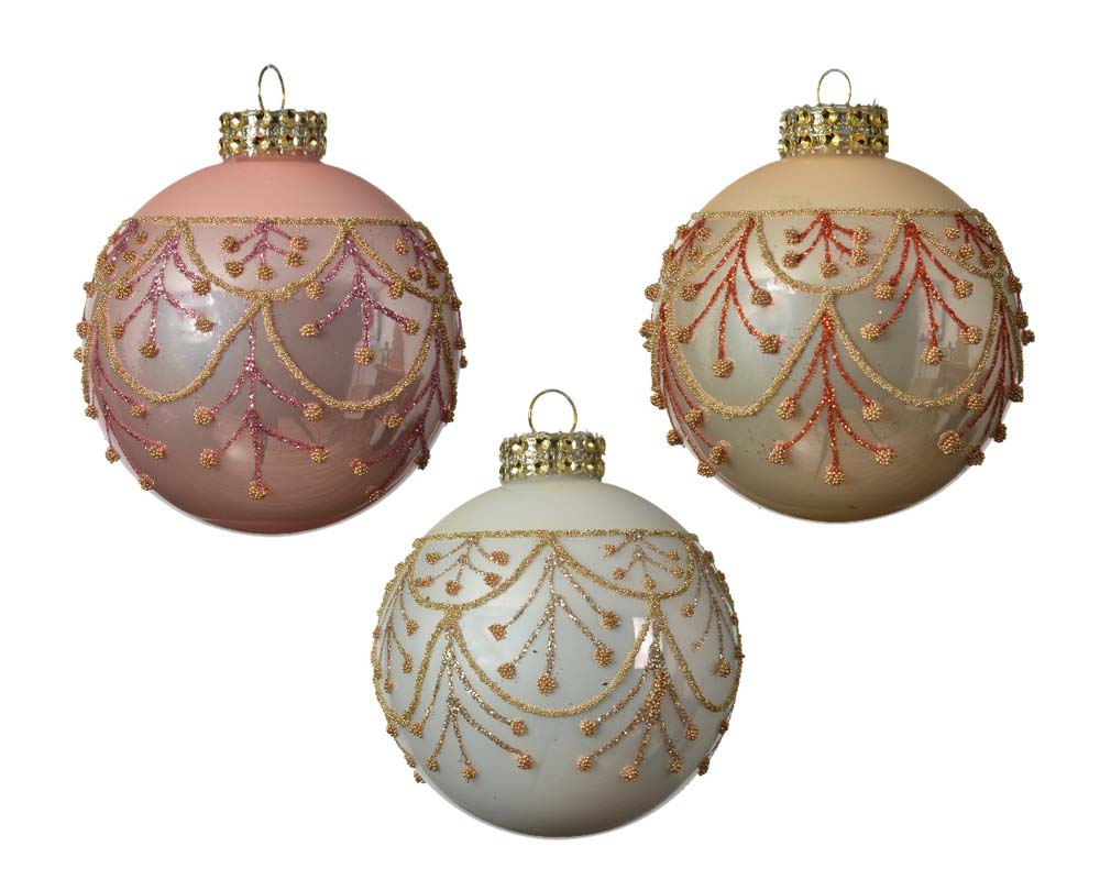 Xmas balls glass