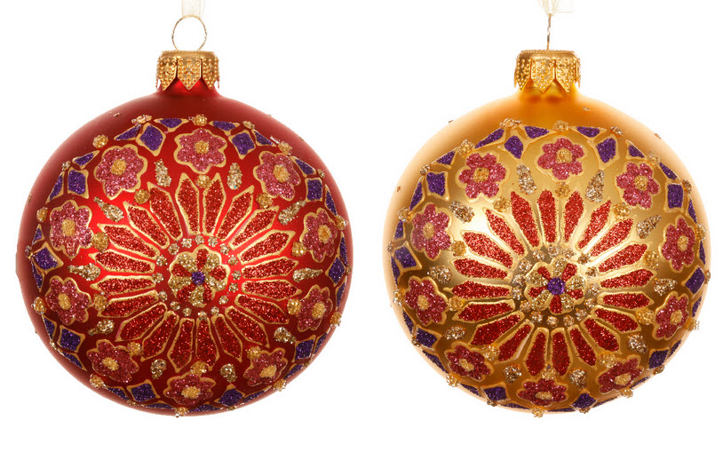Xmas balls glass