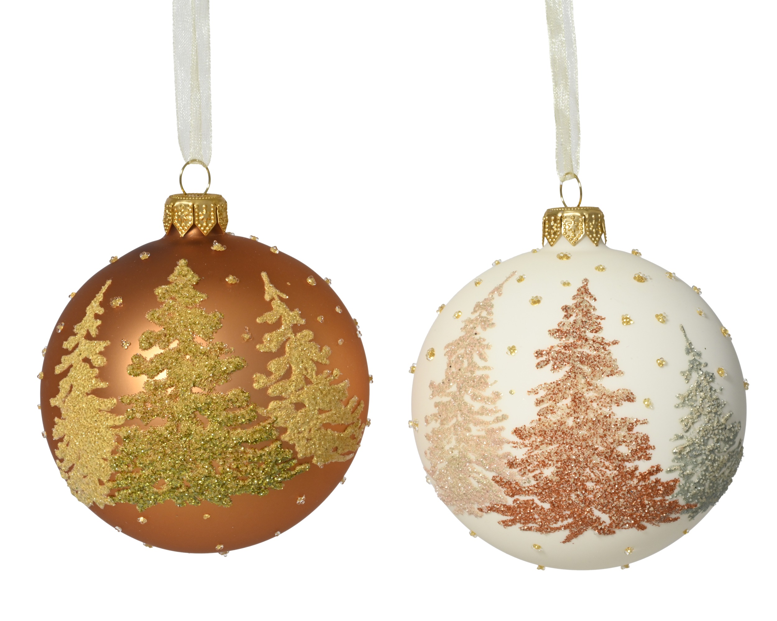 Xmas balls glass