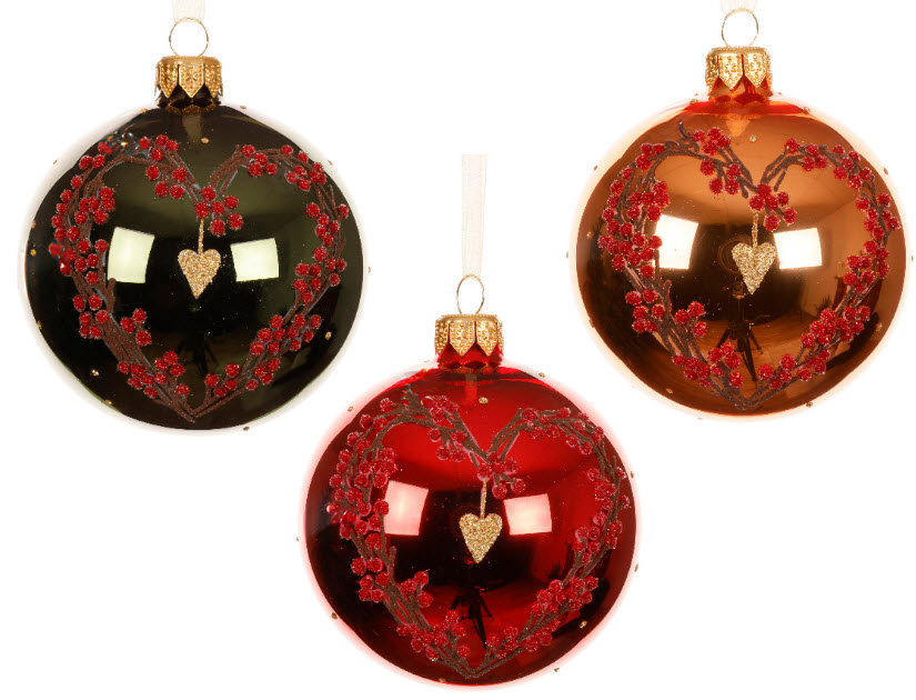 Xmas balls glass