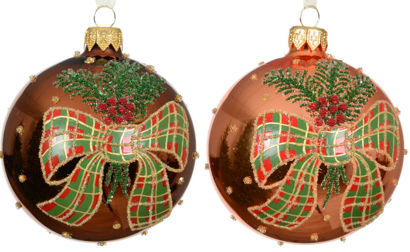 Xmas balls glass