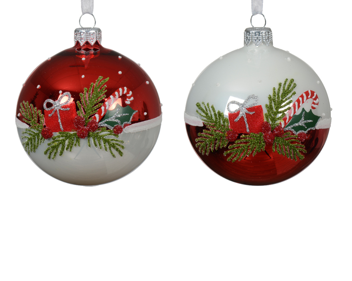 Xmas balls glass