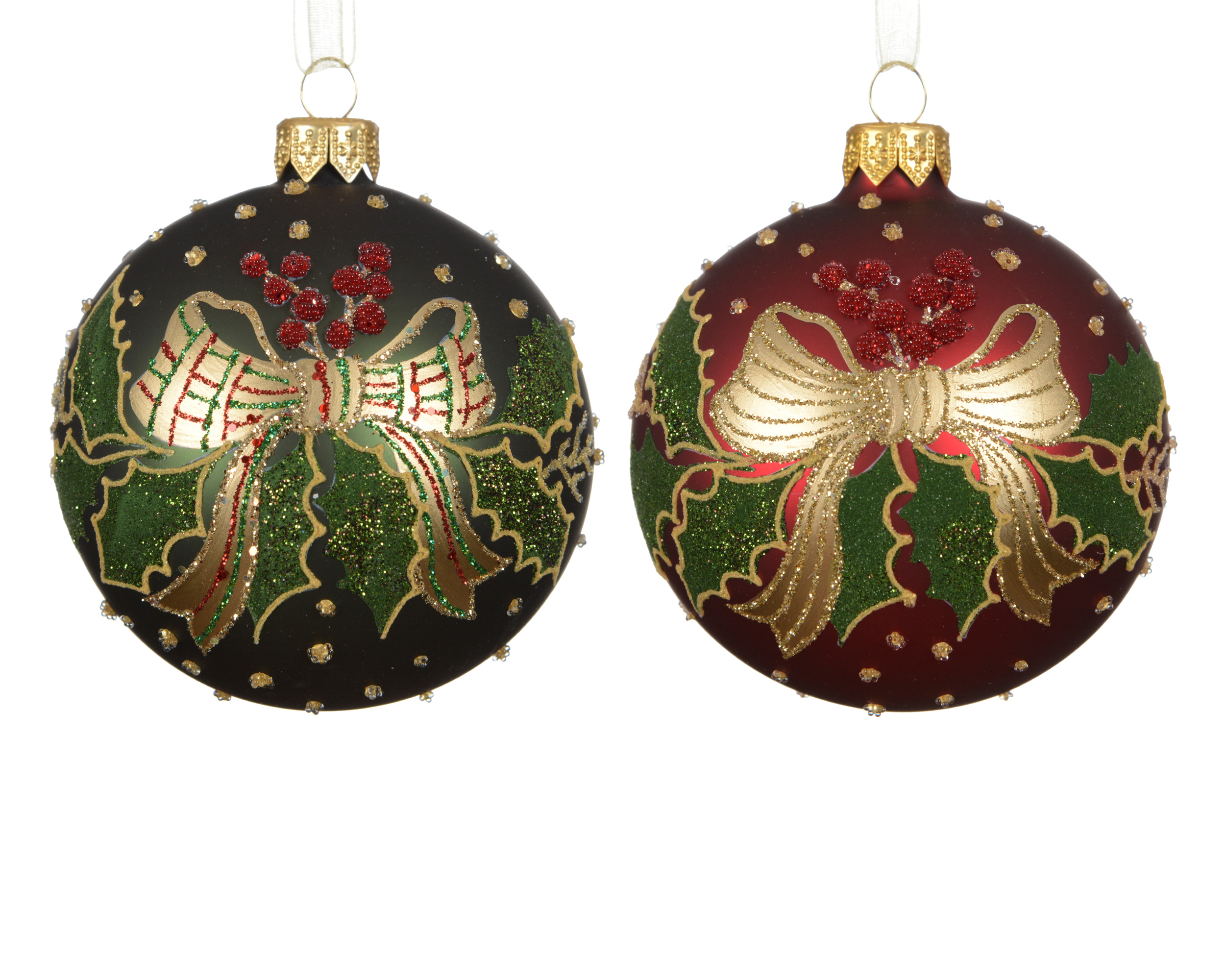 Xmas balls glass