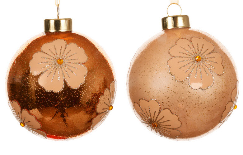 Xmas balls glass