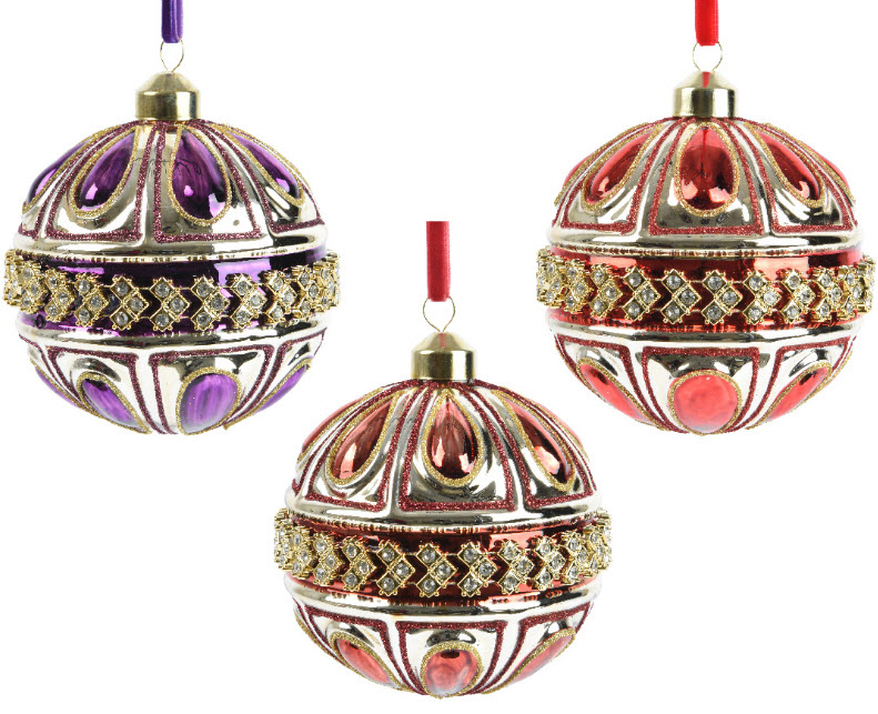 Xmas balls glass