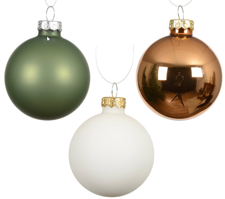 X-mas ball glass