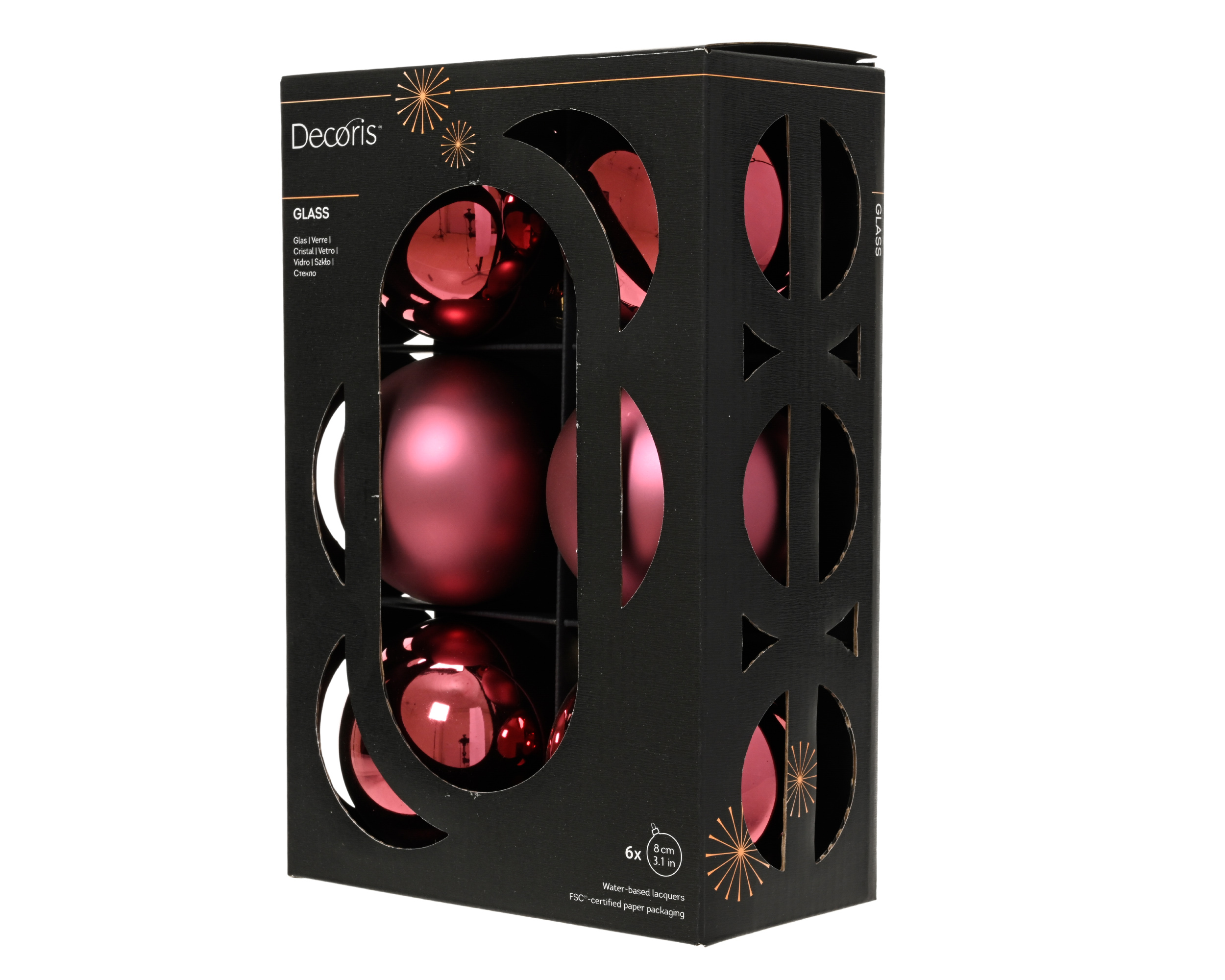 X-mas ball glass
