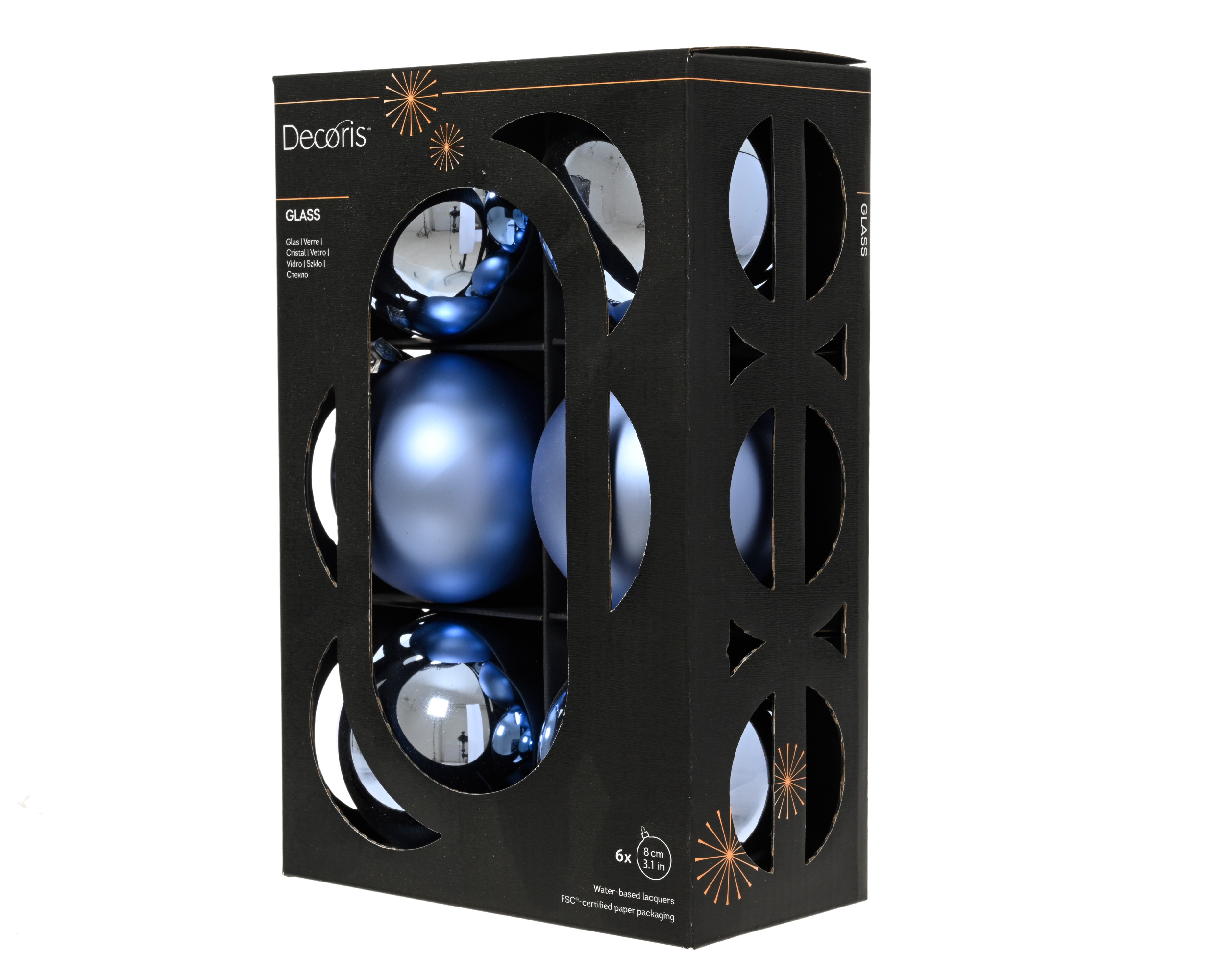 X-mas ball glass com