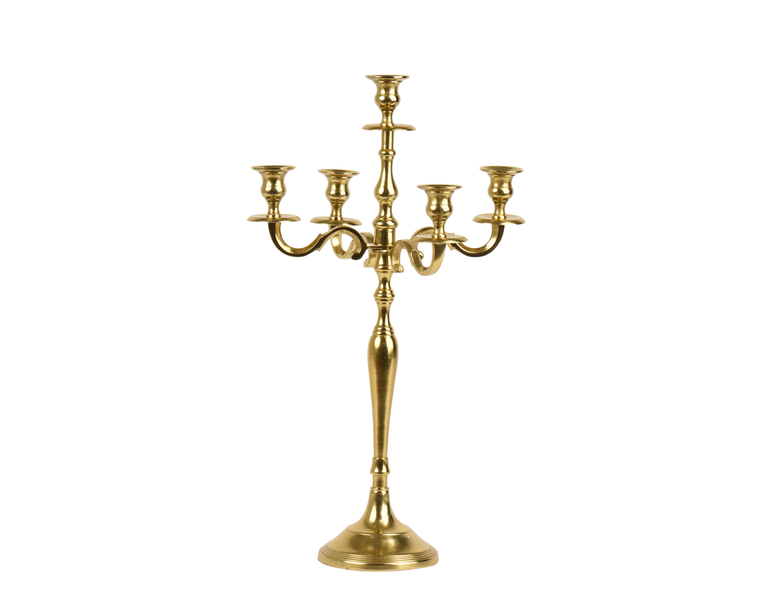 Candle holder x5 alu