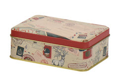 Box rect. metal