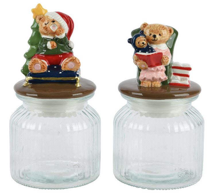 Jar w/cover