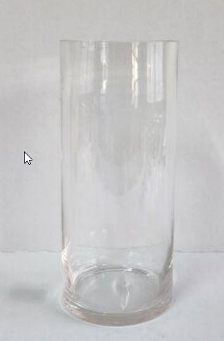 Vase glass cylinder