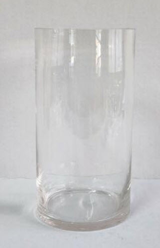 Vase glass cylinder