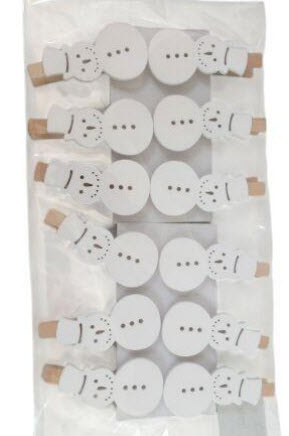 Snowman on clip