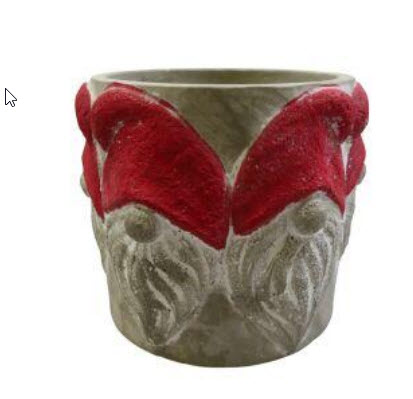 Pot santa ceramic