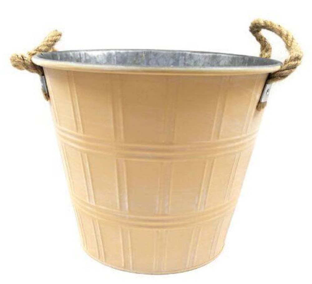 Pot w.handle zinc