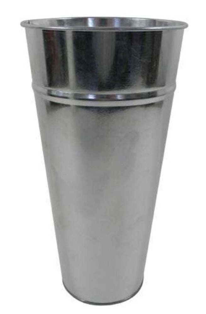 Zinc vase