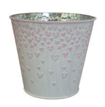Pot round zinc