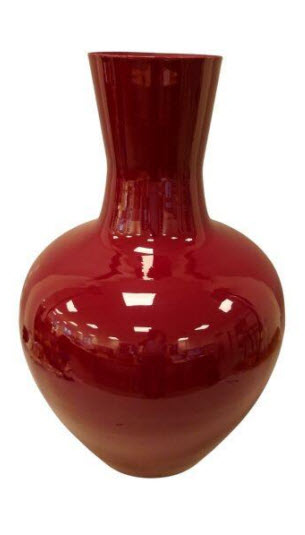 Flower vase metal