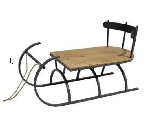 Sledges metal/wood