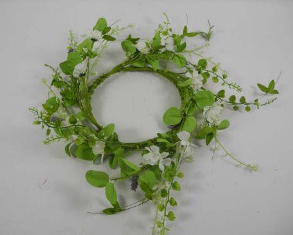 Wreathe lvs+flowers