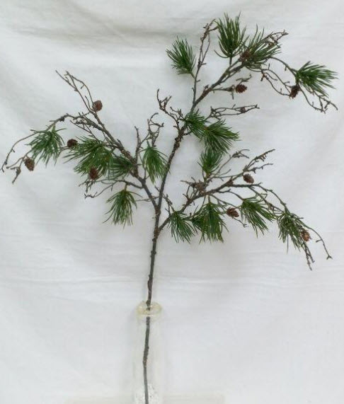 Pine spray w/moss