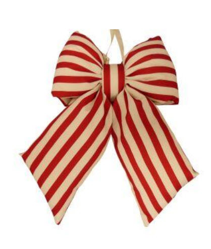 Bow w/stripes