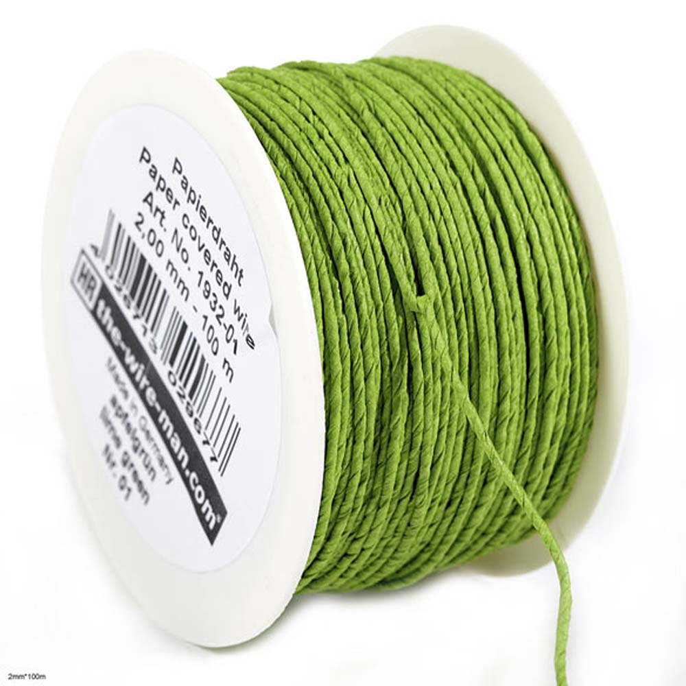Paper covered wire