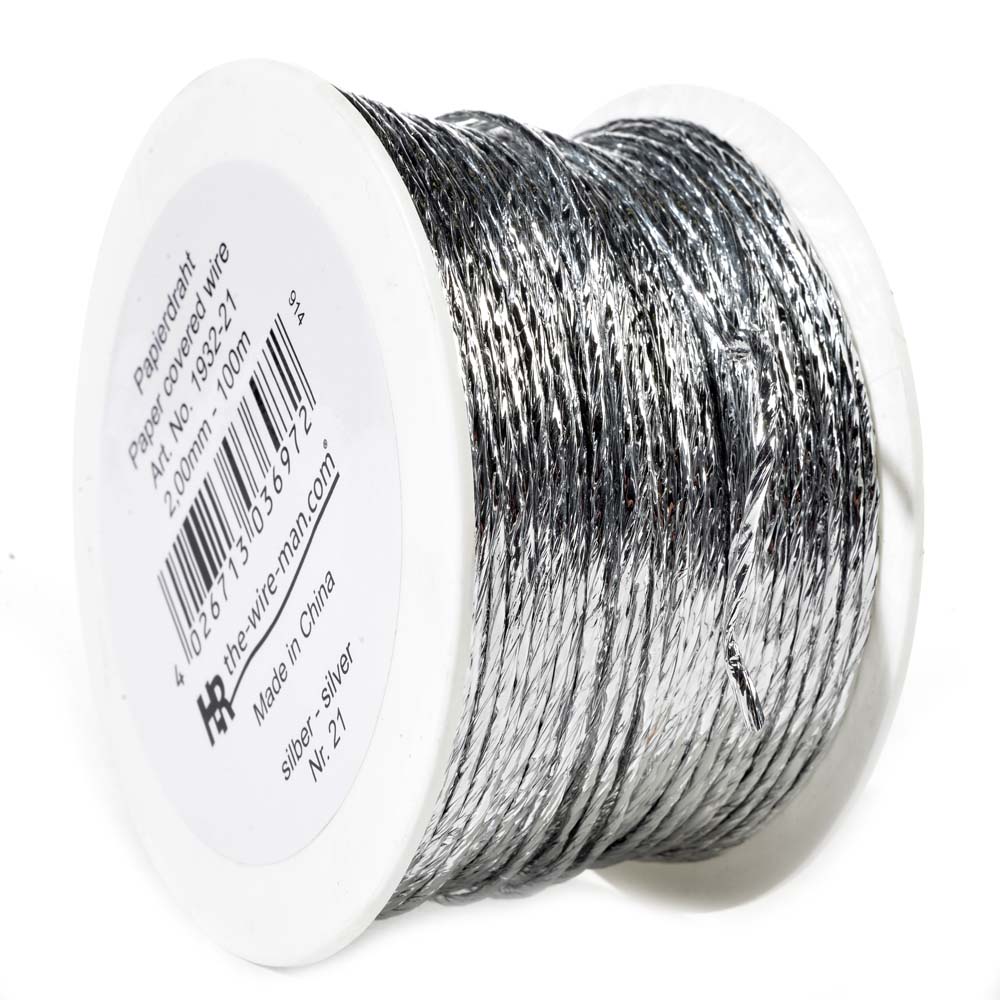Paper covered wire